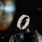 TOP Replica S925 silver Cartier Love Ring Wedding Ring Narrow style Luxury Copy